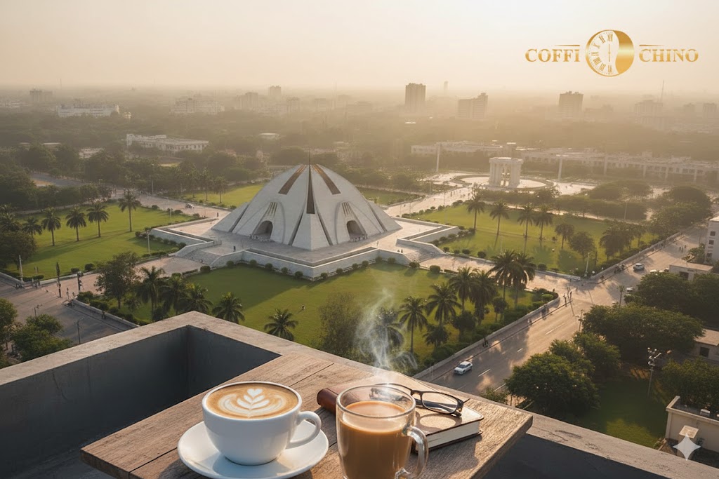 Coffee cafe near me explore today in karachi